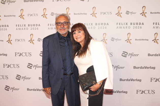 Wolfgang Stumph und Christine Stumph bei der 21. Verleihung des Felix Burda Award 2026 im Axica-Kongress- und Tagungszentrum. Berlin, 21.06.2026 Copyright: xAgenturxMatthiasxWehnertx xM.xGränzdörferx