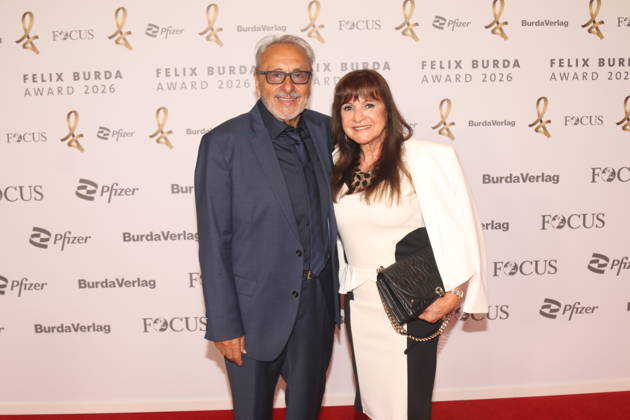 Wolfgang Stumph und Christine Stumph bei der 21. Verleihung des Felix Burda Award 2026 im Axica-Kongress- und Tagungszentrum. Berlin, 21.06.2026 Copyright: xAgenturxMatthiasxWehnertx xM.xGränzdörferx
