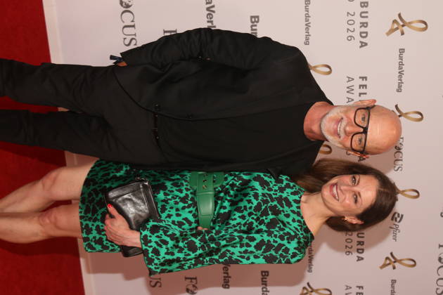 Simon Licht und Tina Rottensteiner bei der 21. Verleihung des Felix Burda Award 2026 im Axica-Kongress- und Tagungszentrum. Berlin, 21.06.2026 Copyright: xAgenturxMatthiasxWehnertx xM.xGränzdörferx