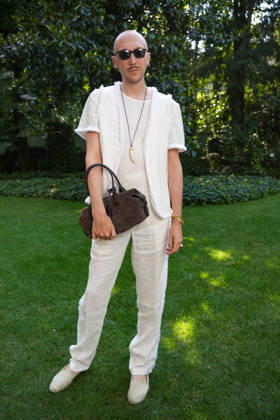 IPA85922550 - Milan, Milan Men™s Fashion Week Spring Summer 2027 - Men™s Fashion, Spring Summer 2027 - TOD™S presentation - arrivals Pictured: Mattia Boffi Valagussa  Copyright: xRiccardoxGIordanox xRiccardoxGiordanox 85922550