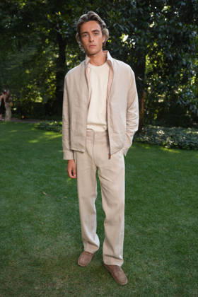 IPA85922692 - Milan, Milan Men™s Fashion Week Spring Summer 2027 - Men™s Fashion, Spring Summer 2027 - TOD™S presentation - arrivals In the photo: Ryan Prevedel  Copyright: xRiccardoxGIordanox xRiccardoxGiordanox 85922692