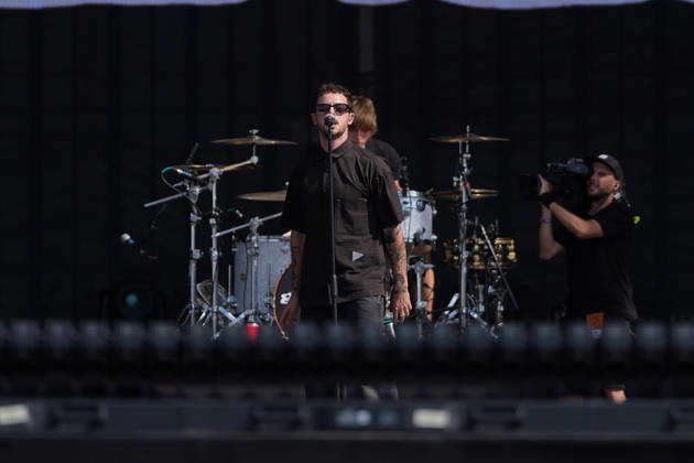 ROCK IN RIO LISBOA 2026 ROCK IN RIO LISBOA: Grandson performing at Palco Mundo on second day of Rock In Rio Lisboa, at Parque Tejo, in Lisbon, Portugal, this Sunday 21. (Photo: Bruno de Carvalho Brazil Photo Press) Lisboa Parque das Nacoes Lisboa Portugal Copyright: xBrunoxdexCarvalhox