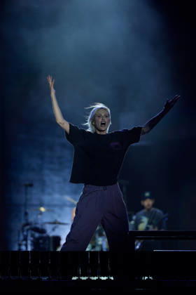 ROCK IN RIO LISBOA 2026 ROCK IN RIO LISBOA: Linkin Park performing at Palco Mundo on second day of Rock In Rio Lisboa, at Parque Tejo, in Lisbon, Portugal, this Sunday 21. (Photo: Bruno de Carvalho Brazil Photo Press) Lisboa Parque das Nacoes Lisboa Portugal Copyright: xBrunoxdexCarvalhox