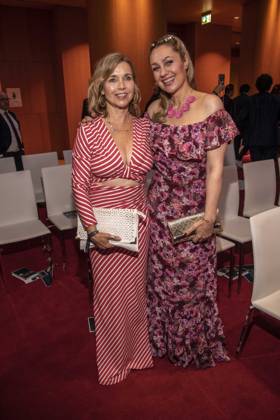 ABB BURDA- Tina Ruland und Ruth Moschner zu Gast auf der Aftershow Party bei dem Felix Burda Award in der KAXICA am Brandenburger Tor am 21.06.2026 in Berlin Berlin Deutschland