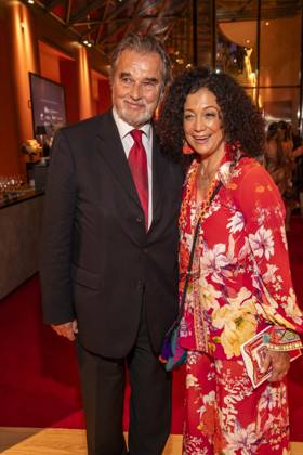 ABB BURDA- Ralph Schicha Barbara Wussow zu Gast auf der Aftershow Party bei dem Felix Burda Award in der KAXICA am Brandenburger Tor am 21.06.2026 in Berlin Berlin Deutschland