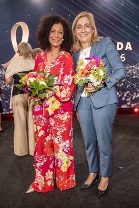 ABB BURDA- Barbara Wussow Bundesministerin für Gesundheit Nina Warken (CDU) zu Gast auf der Aftershow Party bei dem Felix Burda Award in der KAXICA am Brandenburger Tor am 21.06.2026 in Berlin Berlin Deutschland