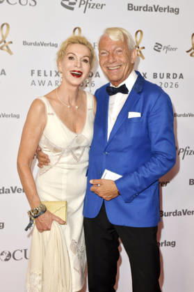 Grit Weiss und Jo Groebel bei der 21. Verleihung des Felix Burda Award 2026 im AXICA. Berlin, 21.06.2026