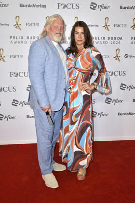 Frank Kessler mit Ehefrau Doreen Kessler bei der 21. Verleihung des Felix Burda Award 2026 im AXICA. Berlin, 21.06.2026