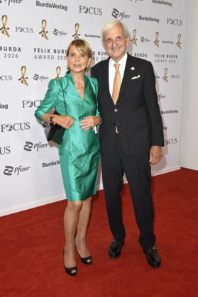 Uschi Glas mit Ehemann Dieter Hermann bei der 21. Verleihung des Felix Burda Award 2026 im AXICA. Berlin, 21.06.2026