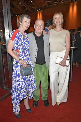 Anna Stieblich, Didi Danquart und Melanie Marschke bei der 21. Verleihung des Felix Burda Award 2026 im AXICA. Berlin, 21.06.2026