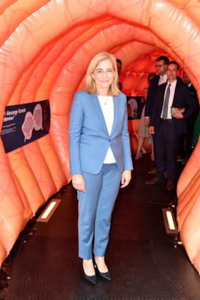 Nina Warken Bundesministerin für Gesundheit (CDU) beim Felix Burda Award im AXICA Hausl in Berlin am 21.06.2026