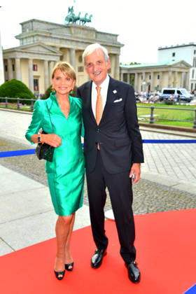Uschi Glas mit Ehemann Dieter Hermann beim Felix Burda Award im AXICA Hausl in Berlin am 21.06.2026