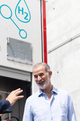 The King Inaugurates the Canal de Isabel II Water and Energy Innovation Center in Pinto, Madrid King Felipe VI during the inauguration of the Water and Energy Innovation Center at the Arroyo Culebro Wastewater Treatment Plant, on June 22, 2026, in Pinto, Madrid, Spain. The inauguration is part of the events commemorating the 175th anniversary of the founding of Canal de Isabel II. JUNE 22, 2026 Jesús Hellí Pinto, Madrid Pinto, Madrid, Spain,detected_source_language Copyright: xJesusxHellinx 7614476
