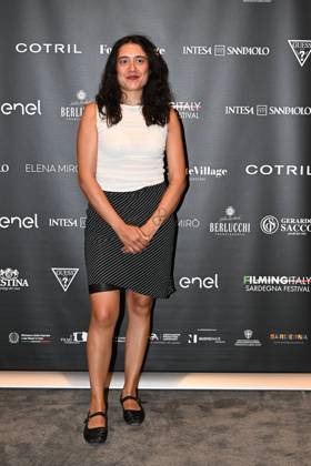 IPA85937245 - Rome: Casa del Cinema. Presentation of the Filming Italy Sardegna Festival. Pictured: Ludovica Galletta  Copyright: xMaurizioxD Avanzox xDxAvanzo Provvisionatox 85937245