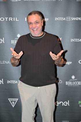 IPA85937290 - Rome: Casa del Cinema. Presentation of the Filming Italy Sardegna Festival. Pictured: Gabriele Cirilli  Copyright: xMaurizioxD Avanzox xDxAvanzo Provvisionatox 85937290
