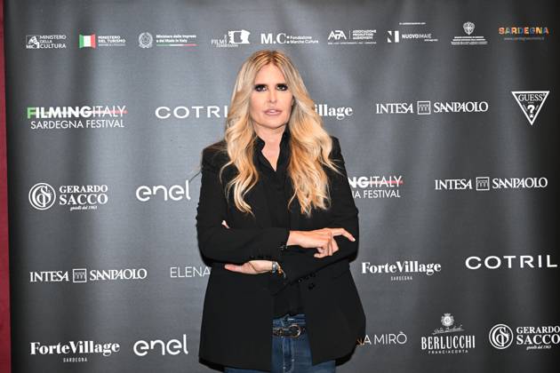 IPA85937132 - Rome: Casa del Cinema. Presentation of the Filming Italy Sardegna Festival. Pictured: Tiziana Rocca  Copyright: xMaurizioxD Avanzox xDxAvanzo Provvisionatox 85937132