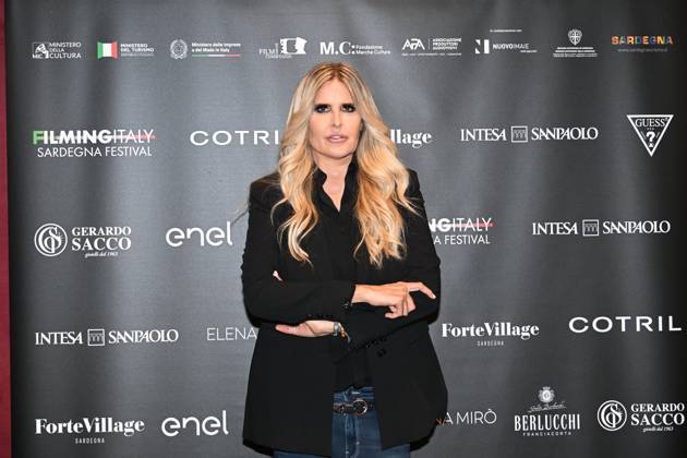 IPA85937134 - Rome: Casa del Cinema. Presentation of the Filming Italy Sardegna Festival. Pictured: Tiziana Rocca  Copyright: xMaurizioxD Avanzox xDxAvanzo Provvisionatox 85937134