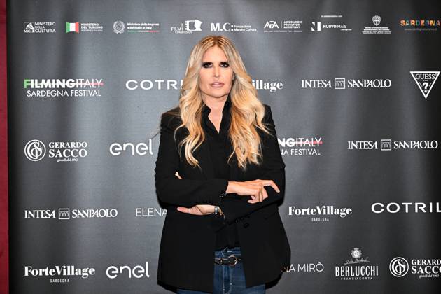 IPA85937138 - Rome: Casa del Cinema. Presentation of the Filming Italy Sardegna Festival. Pictured: Tiziana Rocca  Copyright: xMaurizioxD Avanzox xDxAvanzo Provvisionatox 85937138