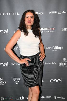 IPA85937250 - Rome: Casa del Cinema. Presentation of the Filming Italy Sardegna Festival. Pictured: Ludovica Galletta  Copyright: xMaurizioxD Avanzox xDxAvanzo Provvisionatox 85937250