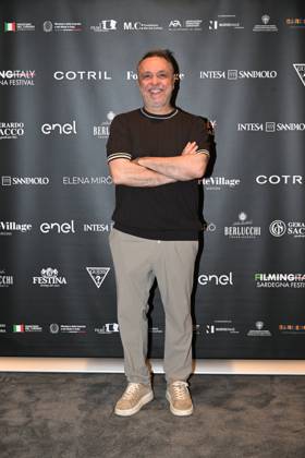 IPA85937287 - Rome: Casa del Cinema. Presentation of the Filming Italy Sardegna Festival. Pictured: Gabriele Cirilli  Copyright: xMaurizioxD Avanzox xDxAvanzo Provvisionatox 85937287