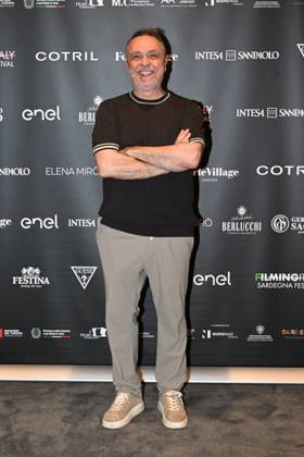 IPA85937288 - Rome: Casa del Cinema. Presentation of the Filming Italy Sardegna Festival. Pictured: Gabriele Cirilli  Copyright: xMaurizioxD Avanzox xDxAvanzo Provvisionatox 85937288
