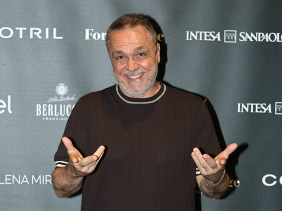 IPA85938367 - Rome: Casa del Cinema. Presentation of the Filming Italy Sardegna Festival. Pictured: Gabriele Cirilli  Copyright: xMarcoxProvvisionatox xDxAvanzo Provvisionatox 85938367