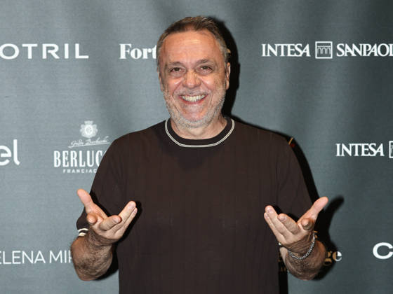 IPA85938371 - Rome: Casa del Cinema. Presentation of the Filming Italy Sardegna Festival. Pictured: Gabriele Cirilli  Copyright: xMarcoxProvvisionatox xDxAvanzo Provvisionatox 85938371
