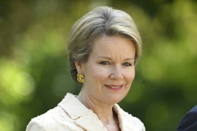State Visit of the Emperor and the Empress of Japan to Belgium LAEKEN, BELGIUM - JUNE 22 : Queen Mathilde of Belgium pictured at the Castle of Laeken during the state visit of the Emperor and Empress of Japan to Belgium, on June 22, 2026 in Laeken, Belgium, 22 06 2026 Laeken Belgium  Copyright: xPhilipxReynaersx