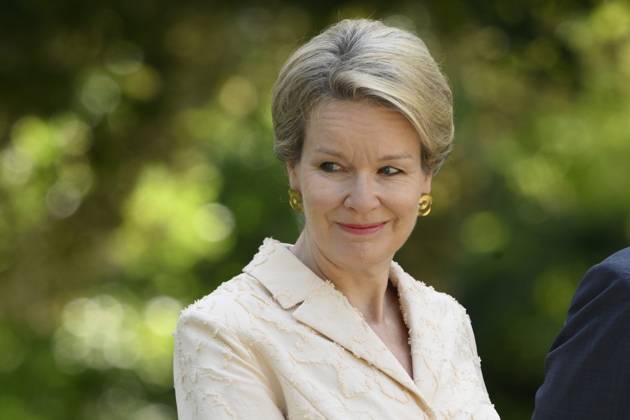State Visit of the Emperor and the Empress of Japan to Belgium LAEKEN, BELGIUM - JUNE 22 : Queen Mathilde of Belgium pictured at the Castle of Laeken during the state visit of the Emperor and Empress of Japan to Belgium, on June 22, 2026 in Laeken, Belgium, 22 06 2026 Laeken Belgium  Copyright: xPhilipxReynaersx