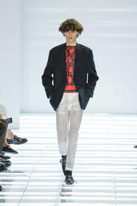 Runway at the Prada fashion show during Milan Fashion Week Menswear Spring Summer 2027 on June 21, 2026, in Milan, Italy Bestimage Milan France,detected_source_language  Copyright: xAgencex xBestimagexAgencex xBestimagex