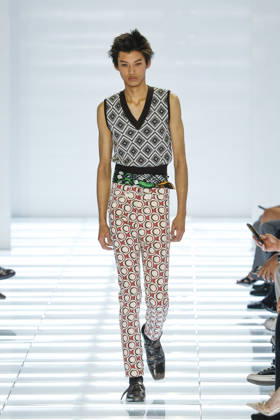 Runway at the Prada fashion show during Milan Fashion Week Menswear Spring Summer 2027 on June 21, 2026, in Milan, Italy Bestimage Milan France,detected_source_language  Copyright: xAgencex xBestimagexAgencex xBestimagex