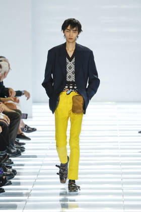 Runway at the Prada fashion show during Milan Fashion Week Menswear Spring Summer 2027 on June 21, 2026, in Milan, Italy Bestimage Milan France,detected_source_language  Copyright: xAgencex xBestimagexAgencex xBestimagex