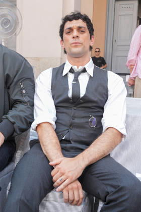 IPA85941649 - Milan, Milan Men™s Fashion Week Spring Summer 2027 - Men™s Fashion, Spring Summer 2027 - Thom Browne fashion show - front row Pictured: Bresch  Copyright: xRiccardoxGIordanox xRiccardoxGiordanox 85941649