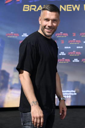 Lukas Podolski beim Fan Event zum Kinofilm Spider-Man: Brand New Day im UCI Luxe East Side Gallery auf dem Uber Platz. Berlin, 22.06.2026