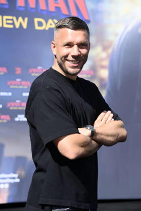 Lukas Podolski beim Fan Event zum Kinofilm Spider-Man: Brand New Day im UCI Luxe East Side Gallery auf dem Uber Platz. Berlin, 22.06.2026