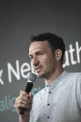 Felix Neureuther Skirennlaeufer Muenchen 22.06.2026 Literaturhaus Die Initiative Werterhalt und Weitergabe e.V. Feierlichen Verleihung des sechsten Bayerischen Jugendpreises Der diesjaehrige Wettbewerb stand unter dem Motto Gesunde Kinder auf einer gesunden Erde. Schuelerinnen und Schueler aus ganz Bayern waren aufgerufen, Foto Muenchen