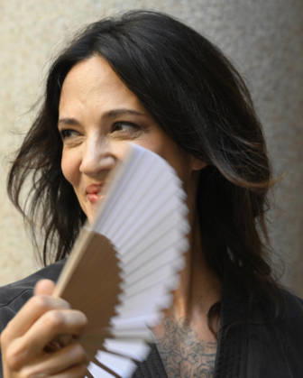 June 22, 2026, Milan, Italy: Italian actress Asia Argento arrives to attend the presentation of Italian fashion house Giorgio Armani Men s Spring Summer 2027 collection during the Milan Fashion Week in Milan, Italy, 22 June 2026. Milan Fashion Week runs from 19 to 23 June 2026. ANSA DANIEL DAL ZENNARO. Milan Italy  - ZUMAa110 20260622_zaf_a110_025 Copyright: xDanielxDalxZennarox