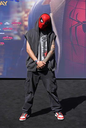 Dannero (Daniel Pfauntsch) beim Fan-Event zu SPIDER-MAN: BRAND NEW DAY am Uber Platz in Berlin am 22.06.2026