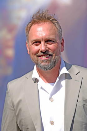 Steven Gaetjen beim Fan-Event zu SPIDER-MAN: BRAND NEW DAY am Uber Platz in Berlin am 22.06.2026