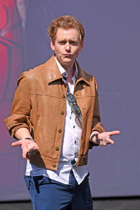 Johannes Heinrichs beim Fan-Event zu SPIDER-MAN: BRAND NEW DAY am Uber Platz in Berlin am 22.06.2026