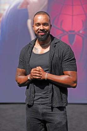 Barry Hammerschmidt beim Fan-Event zu SPIDER-MAN: BRAND NEW DAY am Uber Platz in Berlin am 22.06.2026