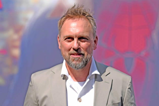 Steven Gaetjen beim Fan-Event zu SPIDER-MAN: BRAND NEW DAY am Uber Platz in Berlin am 22.06.2026