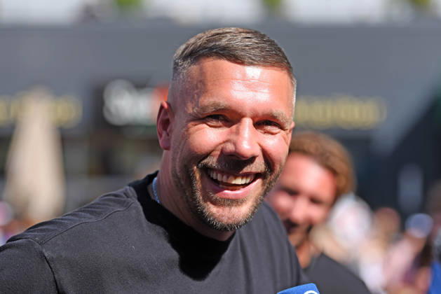 Lukas Podolski beim Fan-Event zu SPIDER-MAN: BRAND NEW DAY am Uber Platz in Berlin am 22.06.2026