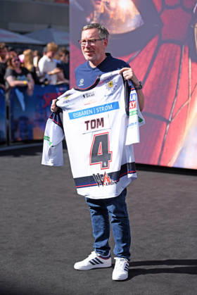 Thomas Bothstede beim Fan-Event zu SPIDER-MAN: BRAND NEW DAY am Uber Platz in Berlin am 22.06.2026