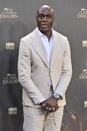 June 22, 2026, Madrid, Madrid, Spain: STEVE TOUSSAINT (Lord Corlys Velaryon) attend the photo call for the special Season 3 screening of Ã¢â‚¬oe CASA DEL DRAGON Ã¢â‚¬Â at the Terraza del Campo del Moro on June 22, 2026, in Madrid, Spain. Madrid Spain  - ZUMAc312 20260622_zsp_c312_030 Copyright: xOscarxManuelxSanchezx