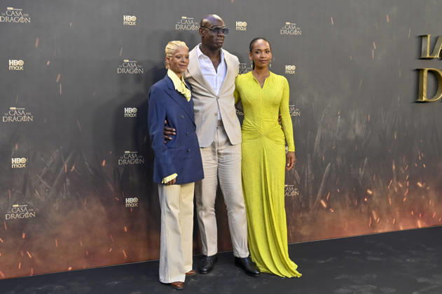 June 22, 2026, Madrid, Madrid, Spain: (L-R) PHOEBE CAMPBELL, STEVE TOUSSAINT and BETHANY ANTONIA attend the photo call for the special Season 3 screening of Ã¢â‚¬oe CASA DEL DRAGON Ã¢â‚¬Â at the Terraza del Campo del Moro on June 22, 2026, in Madrid, Spain. Madrid Spain  - ZUMAc312 20260622_zsp_c312_038 Copyright: xOscarxManuelxSanchezx