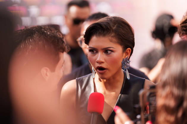 Zendaya beim Fanevent zum neuen Marvel Spider-Man Film, Spider-Man: Brand New Day 22.06.2026, Promis, Film, Berlin, Zendaya beim Fanevent zum neuen Marvel Spider-Man Film, Spider-Man: Brand New Day Zendaya gibt ein Interview. Zendaya is giving an interview. Berlin Berlin Berlin Deutschland Copyright: xJamesxZabelx