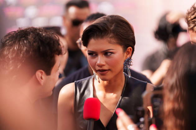 Zendaya beim Fanevent zum neuen Marvel Spider-Man Film, Spider-Man: Brand New Day 22.06.2026, Promis, Film, Berlin, Zendaya beim Fanevent zum neuen Marvel Spider-Man Film, Spider-Man: Brand New Day Zendaya gibt ein Interview. Zendaya is giving an interview. Berlin Berlin Berlin Deutschland Copyright: xJamesxZabelx