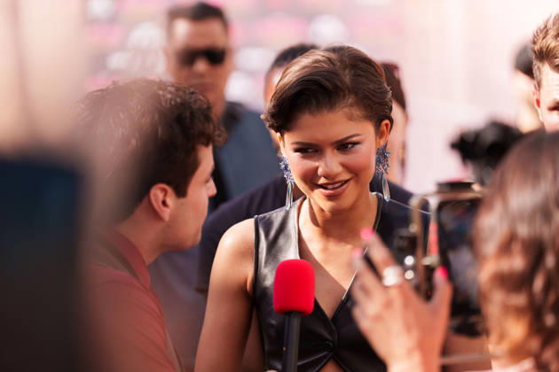 Zendaya beim Fanevent zum neuen Marvel Spider-Man Film, Spider-Man: Brand New Day 22.06.2026, Promis, Film, Berlin, Zendaya beim Fanevent zum neuen Marvel Spider-Man Film, Spider-Man: Brand New Day Zendaya gibt ein Interview. Zendaya is giving an interview. Berlin Berlin Berlin Deutschland Copyright: xJamesxZabelx