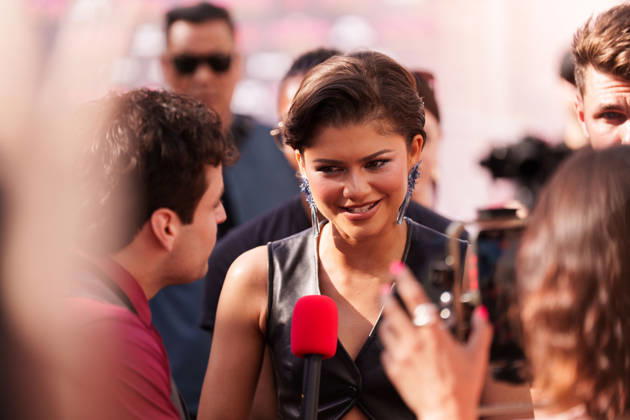 Zendaya beim Fanevent zum neuen Marvel Spider-Man Film, Spider-Man: Brand New Day 22.06.2026, Promis, Film, Berlin, Zendaya beim Fanevent zum neuen Marvel Spider-Man Film, Spider-Man: Brand New Day Zendaya gibt ein Interview. Zendaya is giving an interview. Berlin Berlin Berlin Deutschland Copyright: xJamesxZabelx
